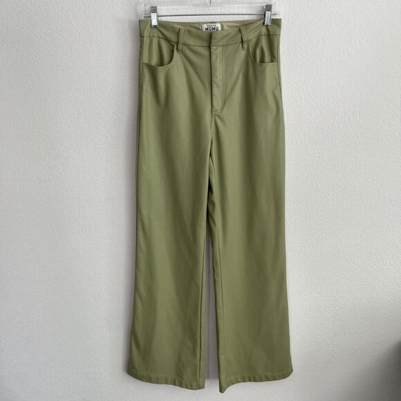 Show Me Your Mumu Tribeca Faux Leather Trouser - Picture 1 of 5